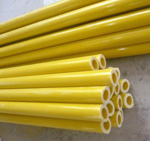 Çeşitli amaçlı yuvarlak FRP Pultruded Tube 5 Inch Fiberglass Tube In Engineering Field Hollow Tube