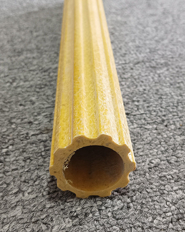 Kaymaz Frp Pultrusion Profile Frp Merdiven Rung Frp Plum boş boru Bina inşası için