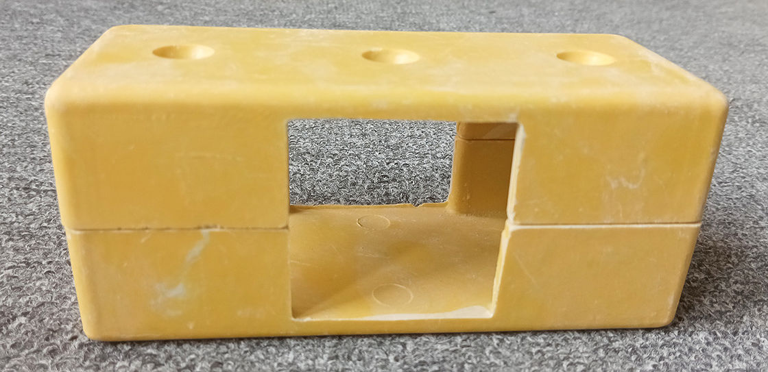50mm FRP Kare Tüp Bağlantısı Dört Yönlü SMC Yapı Kullanımı için Kalıplandırılmış Aksesuarlar