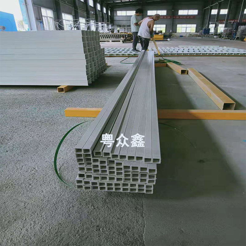Yapı için özelleştirilmiş Pultruded Tube Bina İnşaatı veya Yol Projeleri ve Mal rafı için