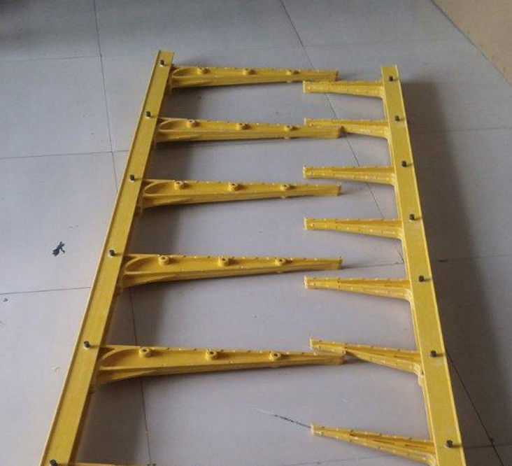Özelleştirme FRP Kompozit Bracket Kablo Güç Destek Kablo Çukur Destek gömülü boru ve kablo Bracket