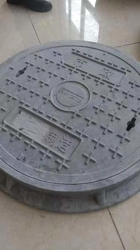 19.7 inç Gri Cam Elyaf Çember Manhole Kapak Genel Tarzı Yol İnşaatı için