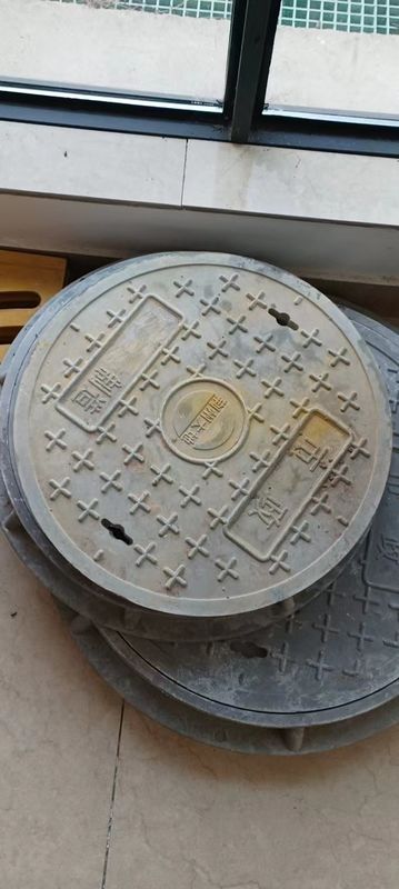 19.7 inç Gri Cam Elyaf Çember Manhole Kapak Genel Tarzı Yol İnşaatı için
