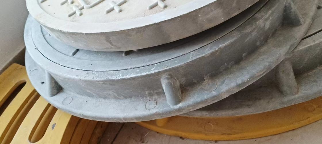 19.7 inç Gri Cam Elyaf Çember Manhole Kapak Genel Tarzı Yol İnşaatı için